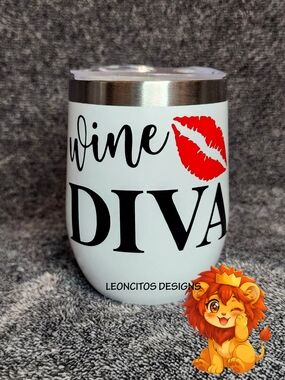 Wine Tumbler With Lid